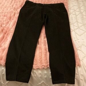 IZOD Black Pants size 36x32 Slim